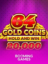 64 Gold Coins Hold and Win 20,000 (BOM)
