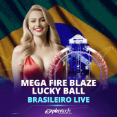 Mega Fire Blaze Lucky Ball Brasileiro (PT)