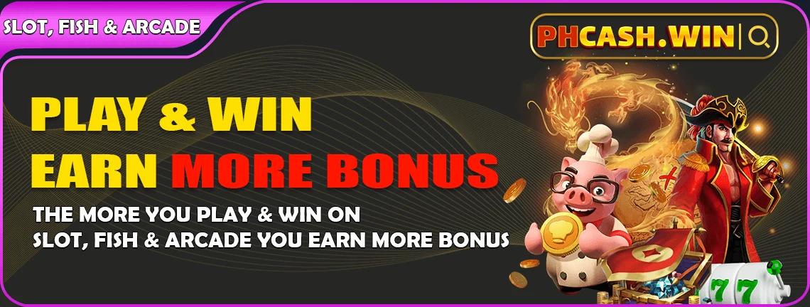 PHJoin win bonus on slot, fish and arcade — the more you win